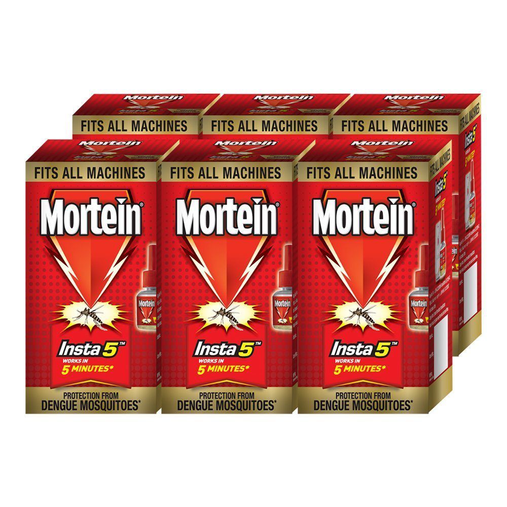 Mortein Insta Mosquito Repellent (Refill) - Pack of 6